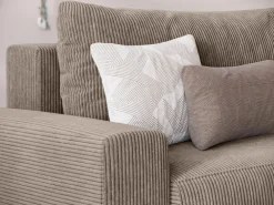 Meble Dla Dzieci|Meble Młodzieżowe></noscript>BROMARKT Sztruksowa rogówka z funkcją spania i pojemnikiem PLUSH L beż