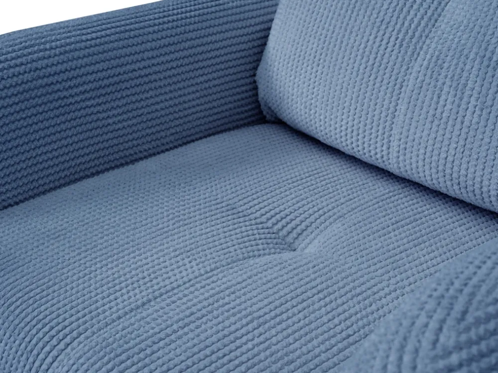 Fotele>LASKI Sztruksowy fotel do salonu OBLAK