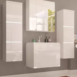 Meble Łazienkowe>Lempert Tanie meble łazienkowe połysk PARIS biały