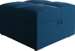 Meble Dla Dzieci|Pufy>BROMARKT Tapicerowana pufa ze schowkiem do salonu HOT welur