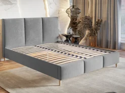 Meble Dla Dzieci|Łóżka Młodzieżowe></noscript>Riban Tapicerowane łóżko do sypialni 120x200 cm LIMBO nowoczesne