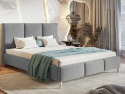 Meble Dla Dzieci|Łóżka Młodzieżowe></noscript>Riban Tapicerowane łóżko do sypialni 120x200 cm LIMBO nowoczesne