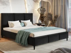 Meble Dla Dzieci|Łóżka Młodzieżowe></noscript>Riban Tapicerowane łóżko do sypialni 120x200 cm LIMBO nowoczesne