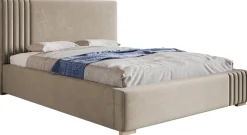Łóżka Z Zagłówkiem|Łóżka Z Pojemnikiem>Riban Tapicerowane łóżko dwuosobowe 200x200 cm SENSO