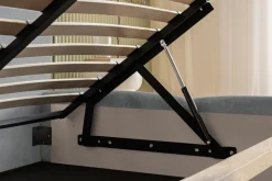 Łóżka Młodzieżowe|Łóżka Dziecięce></noscript>Riban Tapicerowane łóżko 120x200 cm z pojemnikiem jednoosobowe SEPERO beżowe