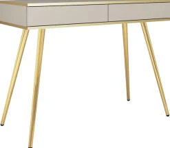 Zestawy Mebli Do Salonu|Toaletki I Konsole>PIASKI Toaletka do sypialni 102 cm z szufladami ORVIETO beż