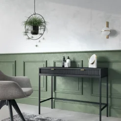 Biurka|Toaletki I Konsole></noscript>PIASKI Toaletka nowoczesna AVANTI czarny