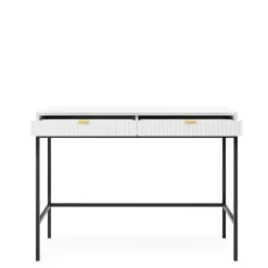 Biurka|Toaletki I Konsole>PIASKI Toaletka nowoczesna biała AVANTI biały