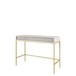 Biurka|Toaletki I Konsole></noscript>PIASKI Toaletka nowoczesna z szufladami AVANTI szary