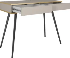 Toaletki I Konsole>PIASKI Toaletka z szufladami 102 cm do sypialni ORVIETO biały