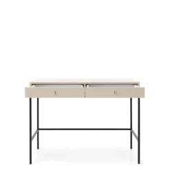 Toaletki I Konsole>PIASKI Toaletka z szufladami MONTI złoty beż