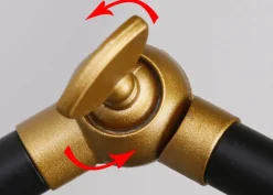 Oświetlenie Pokoju Dziecięcego|Oświetlenie Sypialni></noscript>Candellux Lighting Truck lampa kinkiet czarny+złoty 1X40W E27 złoty