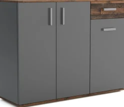 Komody>Meblohand Trzydrzwiowa komoda do przedpokoju z szufladą JOVITA