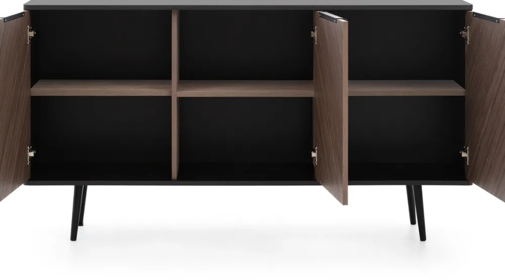 Zestawy Mebli Do Salonu|Komody>GiB Meble Trzydrzwiowa komoda do salonu 150 cm PULSE cichy domyk