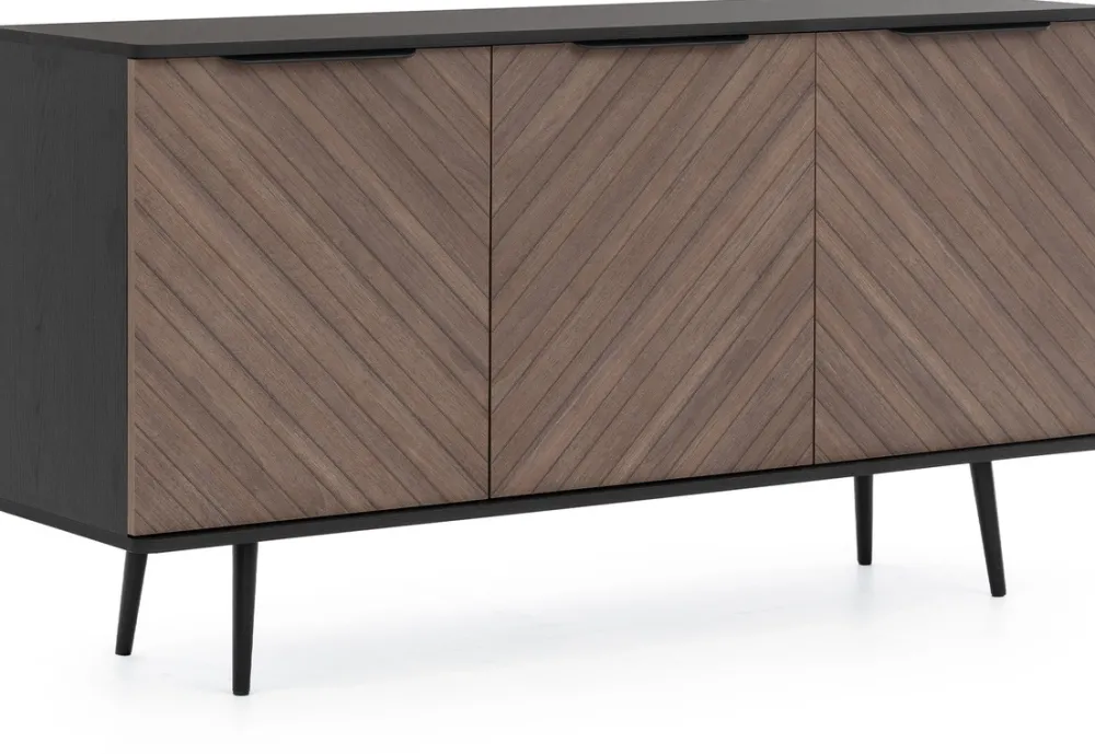 Zestawy Mebli Do Salonu|Komody>GiB Meble Trzydrzwiowa komoda do salonu 150 cm PULSE cichy domyk