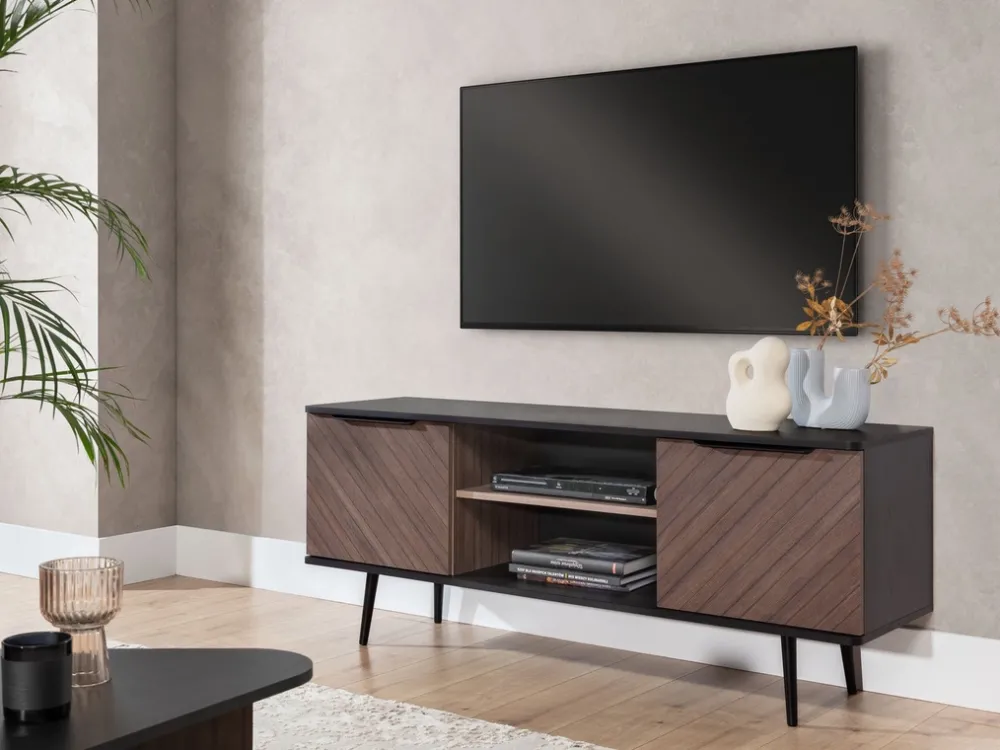 Zestawy Mebli Do Salonu|Komody>GiB Meble Trzydrzwiowa komoda do salonu 150 cm PULSE cichy domyk