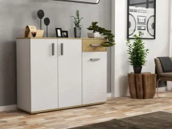 Komody>Meblohand Trzydrzwiowa komoda z szufladą do przedpokoju JOVITA