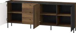 Komody>DOLMAR Trzydrzwiowa komoda z szufladami 200 cm PINNACLE