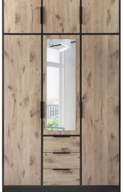 Akcesoria Do Szaf|Akcesoria Do Szaf></noscript>Stolar Trzydrzwiowa nadstawka na szafę 150 cm LANTE cichy domyk