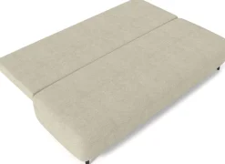 Meble Dla Dzieci|Meble Młodzieżowe>Meble Grand Trzyosobowa kanapa rozkładana do salonu z pojemnikiem SILVIO biała