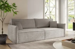 Meble Dla Dzieci|Meble Młodzieżowe></noscript>BROMARKT Trzyosobowa sofa z funkcją spania do salonu RIMO boucle