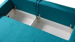 Meble Dla Dzieci|Kanapy I Sofy></noscript>GiB Meble Turkusowa sofa w stylu skandynawskim OSLO