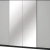 Zestawy Mebli Do Sypialni>lenart. Uchylna szafa do sypialni 250 cm z lustrem GRIS