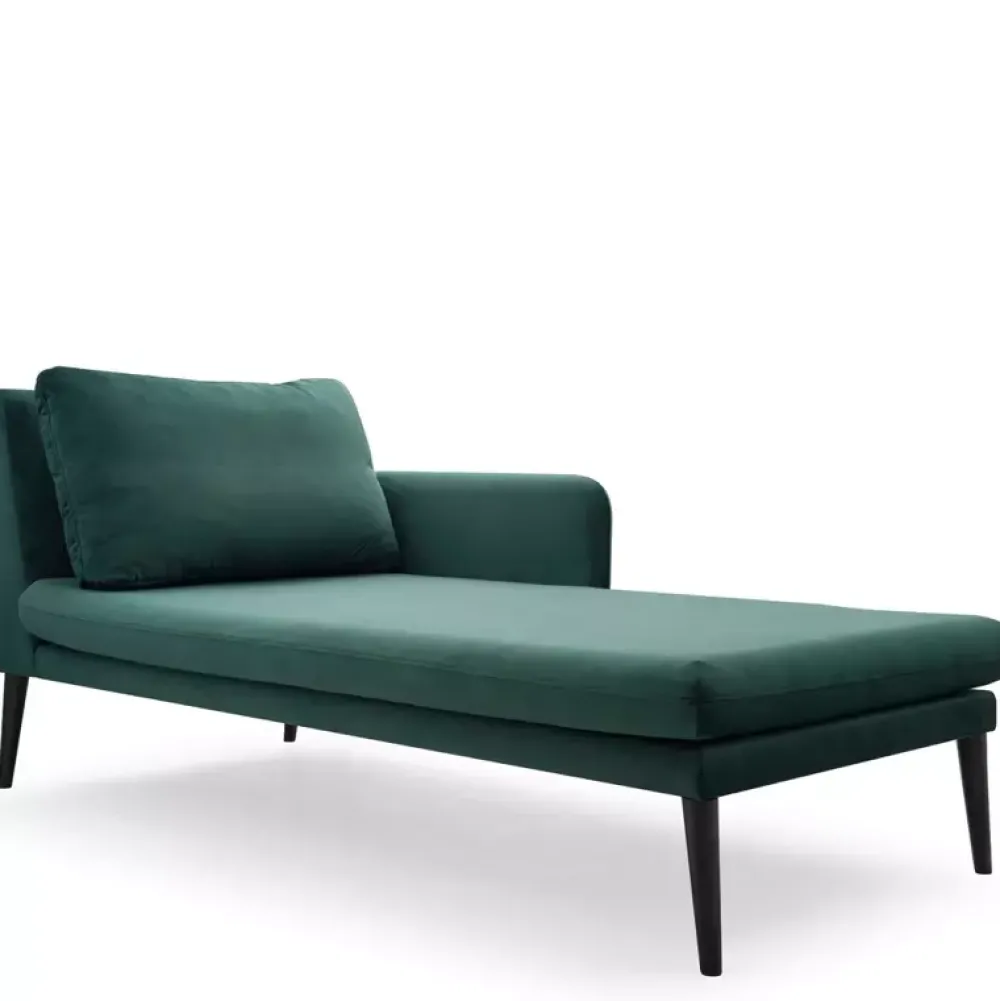 Kanapy I Sofy|Szezlongi>LASKI Welurowy szezlong w stylu glamour SENU