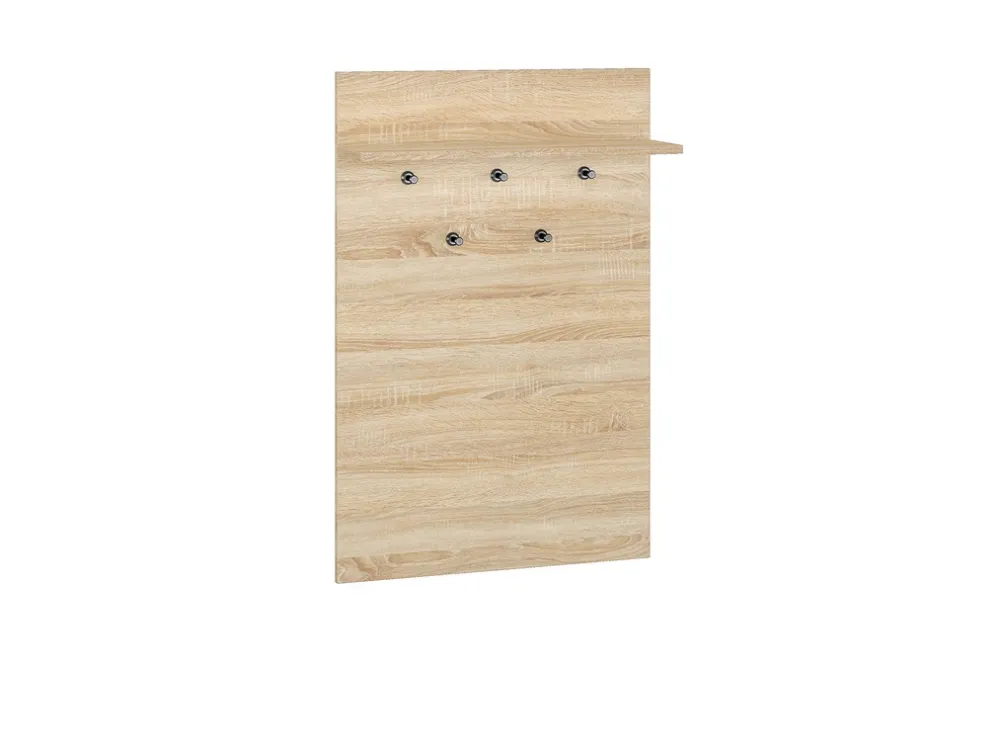 Wieszaki Do Przedpokoju>ML Meble Wieszak ścienny do przedpokoju 68 cm CARO dąb sonoma