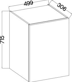 Meble Kuchenne></noscript>Lempert Wisząca szafka kuchenna 50 cm MARGARET