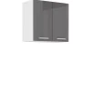 Meble Kuchenne>Lempert Wisząca szafka kuchenna 60 szary połysk SOFIA