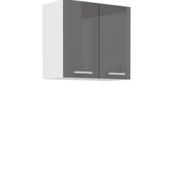 Meble Kuchenne>Lempert Wisząca szafka kuchenna 60 szary połysk SOFIA