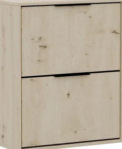 Szafki Na Buty|Garderoby></noscript>Stolar Wisząca szafka na buty do przedpokoju 130 cm MAVIA dąb artisan