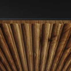 Szafki Rtv></noscript>Arton Wisząca szafka RTV 200 cm TAVIO loftowa z frezowanymi frontami