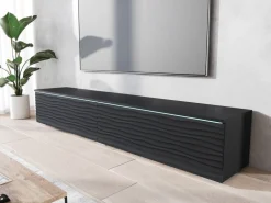 Szafki Rtv></noscript>BRATEX Wisząca szafka RTV 180 cm we wzorze fali BROMI