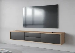 Szafki Rtv></noscript>Helvetia Wisząca szafka RTV 180 cm z szufladami FRIDA
