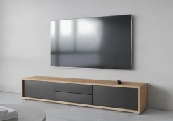 Szafki Rtv></noscript>Helvetia Wisząca szafka RTV 180 cm z szufladami FRIDA