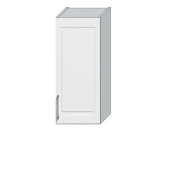 Meble Kuchenne></noscript>Stolkar Wisząca szara szafka kuchenna 30 cm NATALIA