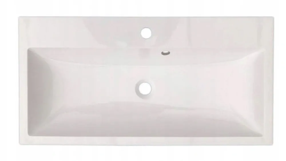 Meble Łazienkowe>BRATEX Wiszące meble do łazienki z umywalką REAL kasztan wrocławski