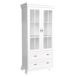 Zestawy Mebli Do Salonu|Witryny>GAŁA MEBLE Witryna do salonu biała KOLONIA sosna andersen