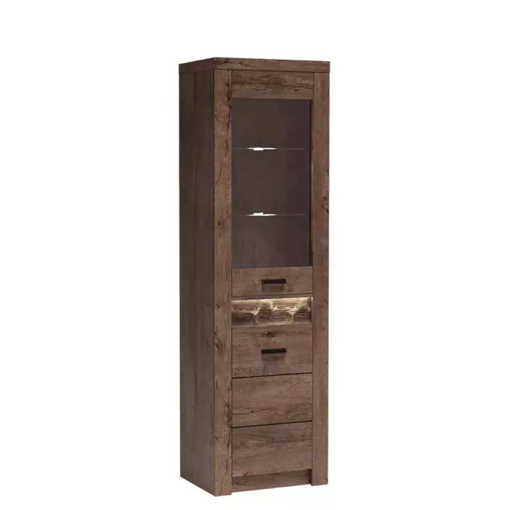 Witryny>JARSTOL Witryna do salonu na książki INELI