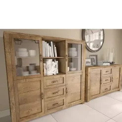 Zestawy Mebli Do Salonu|Witryny></noscript>GAŁA MEBLE Witryna do salonu w stylu klasycznym NEVENO