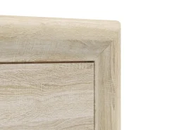 Meble Młodzieżowe|Zestawy Mebli Do Salonu></noscript>ML Meble Witryna ze szklanymi półkami 55 cm CASTEL dąb sonoma