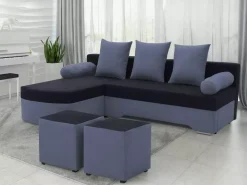 Narożniki></noscript>NEXT COLLECTION Wolnostojąca kanapa narożna z funkcją spania ANGELLO