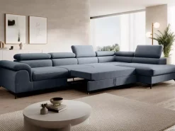 Narożniki>NEXT COLLECTION Wolnostojąca rogówka do salonu z funkcją spania MONARCHY