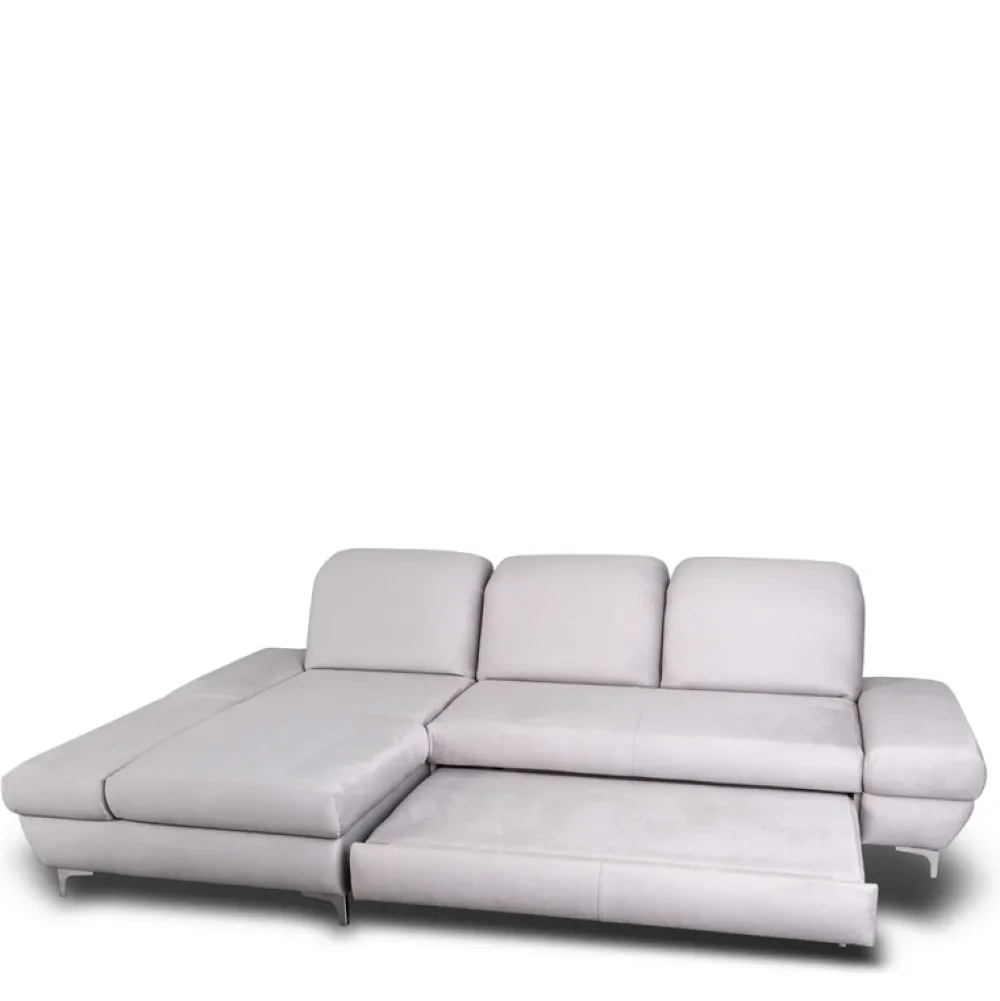 Narożniki>NEXT COLLECTION Wolnostojąca rogówka do salonu z regulowanymi podłokietnikami SYMPHONY