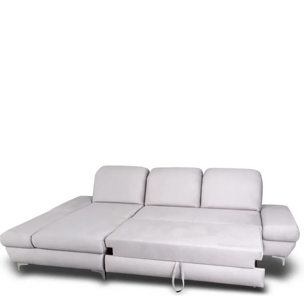 Narożniki>NEXT COLLECTION Wolnostojąca rogówka do salonu z regulowanymi podłokietnikami SYMPHONY