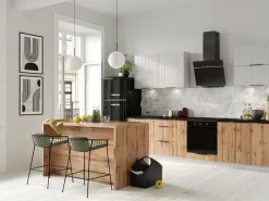 Meble Kuchenne></noscript>Stolkar Wolnostojąca wyspa kuchenna 148 cm dąb wotan dąb artisan