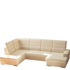 Narożniki>NEXT COLLECTION Wolnostojący narożnik do salonu z regulowanymi zagłówkami COLD