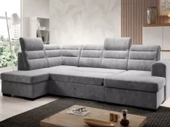 Narożniki></noscript>NEXT COLLECTION Wolnostojący narożnik do salonu z regulowanymi zagłówkami COLD